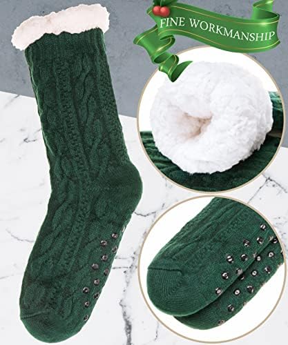 EBMORE Mens Cozy Fuzzy Socks