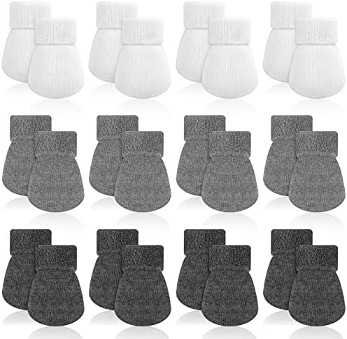 Eurzom 12-Pair Baby Mittens for Premie Boys Girls