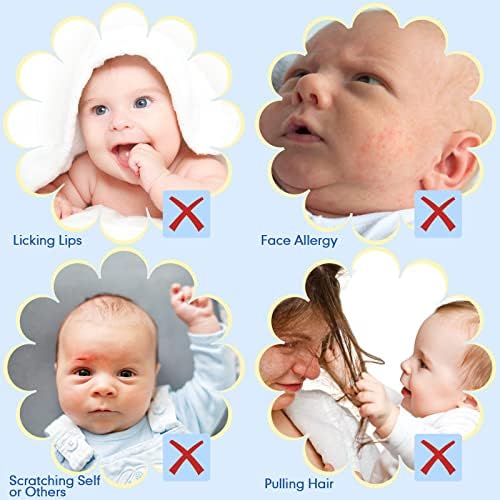 12-Pair Newborn Cuddle Mittens