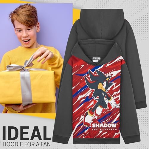 Sonic The Hedgehog Shadow Knuckles Tails Hoodie for Boys - Unisex Gift