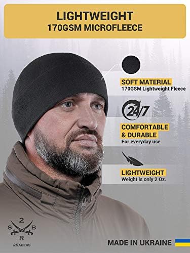 2SABERS Warm Fleece Hat Lightweight beanie for Men Women Straight Outta Enjoy