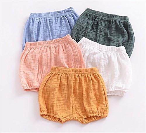 LOOLY Baby Bloomers Unisex Cotton Linen Blend Shorts