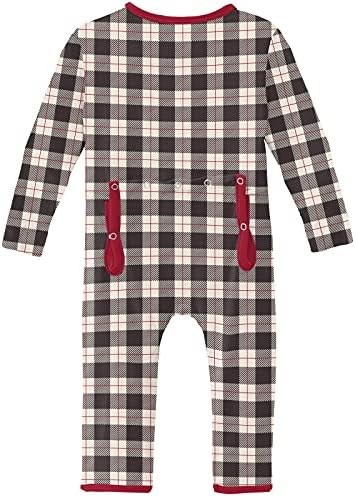 KicKee Print Coverall with Zipper
