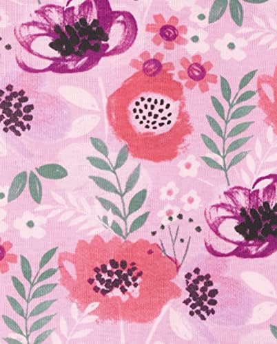 Floral Pajamas for Kids Baby Girls Comfortable Sleepwear