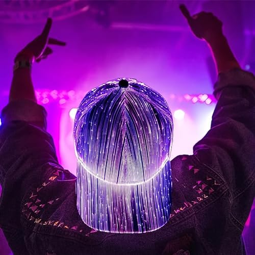 Glowing LED Baseball Cap for Kids
