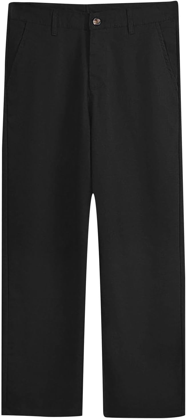 Premium Cotton Linen Pants Business Briefs