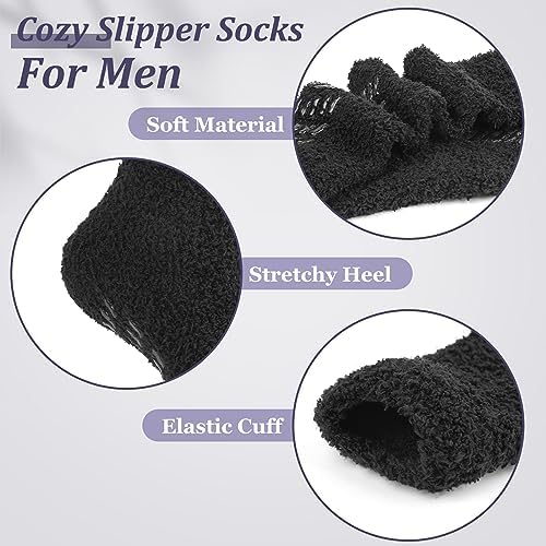 Mens Fuzzy Socks for Winter Cozy Comfort