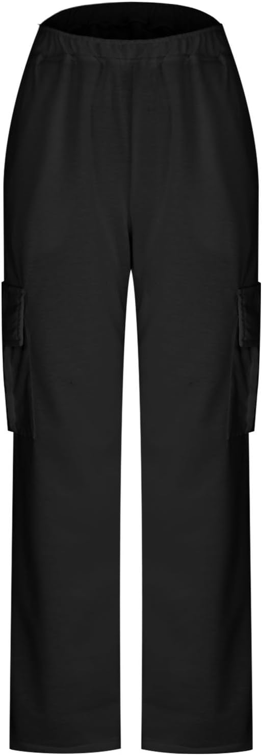 Stylish Y2K Wide Leg Cargo Pants for Women