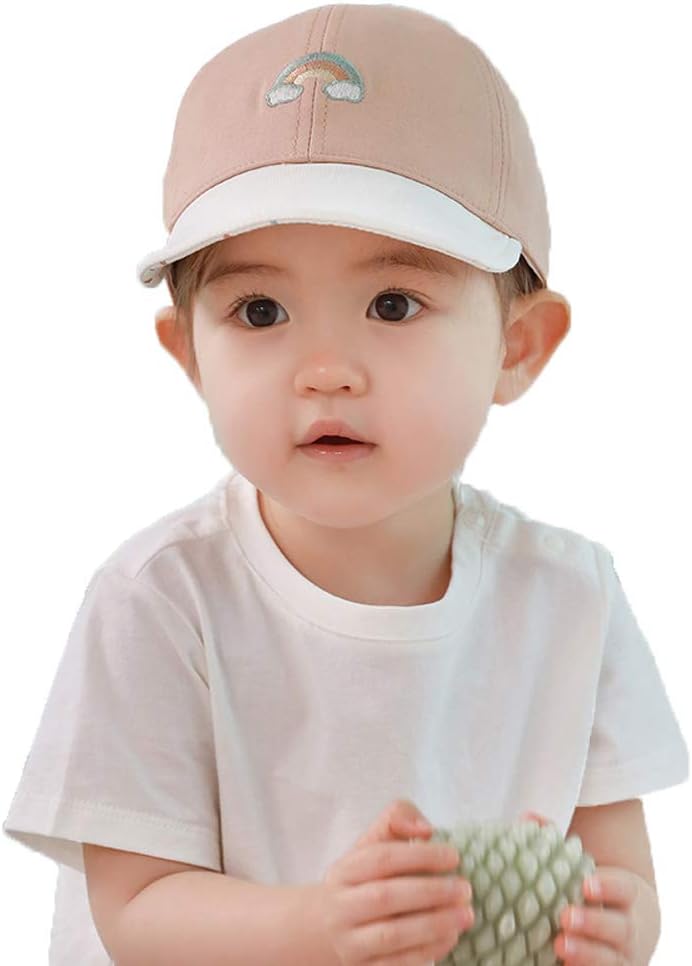 Vivobiniya Newborn Baseball Cap for Boys and Girls 0-4Y