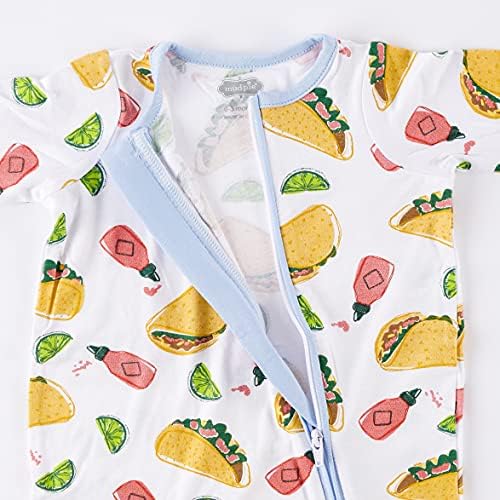 Mud Pie Baby Food Sleeper with Zipper