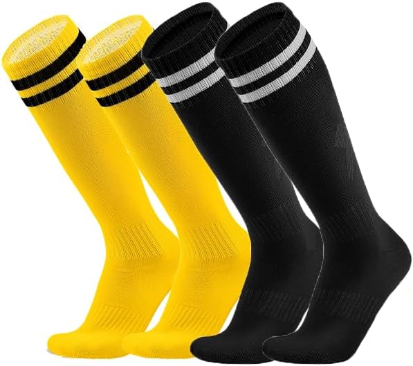 Knee-High Soccer Football Socks for Kids