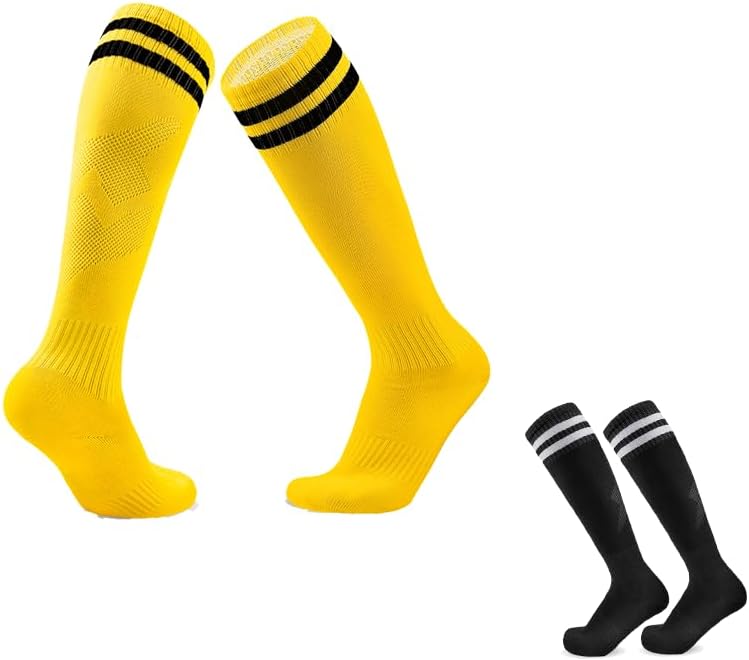 Knee-High Soccer Football Socks for Kids