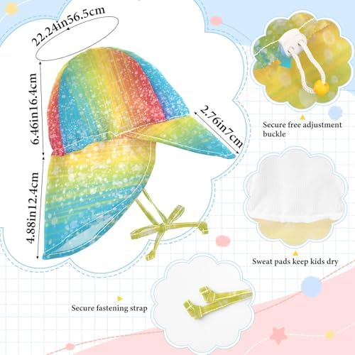 Green Glitter Toddlers Perfect_sun_hatUnisex_cool_with security