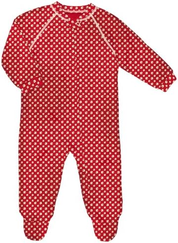 Cuddle with Red Calgary Flames Raglan Romper