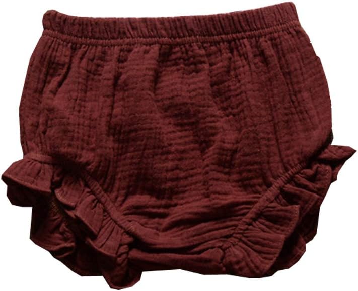 EISHOW 3PC Cotton Linen Blend Shorts for Toddlers