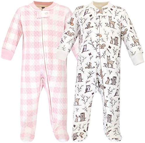 Hudson Baby Quilted C Premium Zipper Sleep Play Set