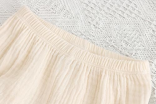EISHOW Infant Soft Cotton Linen Bloomers 3-Pack