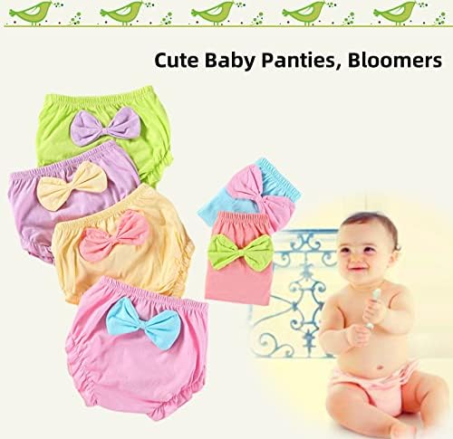 Baby Girls Cotton Bloomers Brief Soft Comfortable and Durable