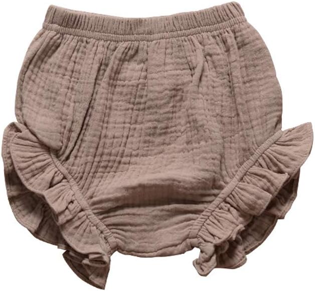 EISHOW 3PC Cotton Linen Blend Shorts for Toddlers