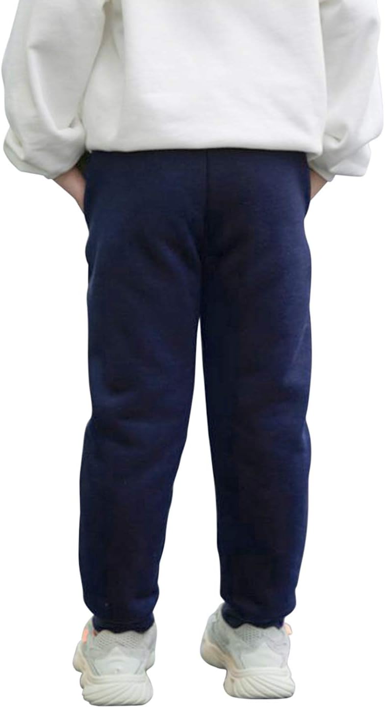 Evelin LEE Kids Boys Girls Winter Warm Pajama Pants