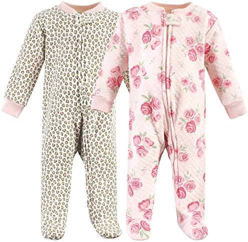 Hudson Baby Quilted Sleep Robe for Baby Girls