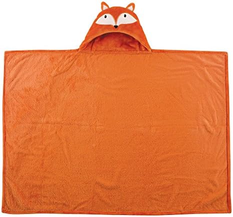 Hudson Baby Unisex Toddler Hooded Animal Face Plush Blanket