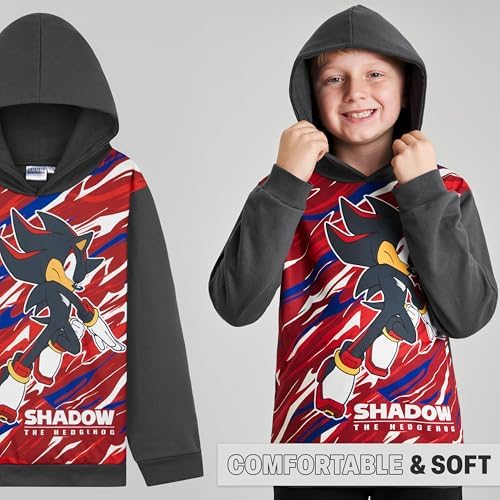 Sonic The Hedgehog Shadow Knuckles Tails Hoodie for Boys - Unisex Gift