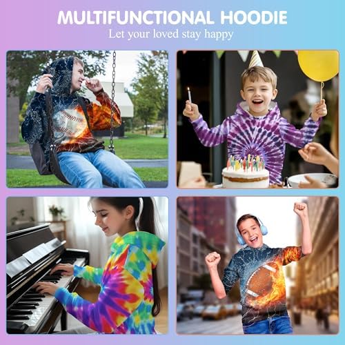3D Printed Novelty Hoodie for Kids