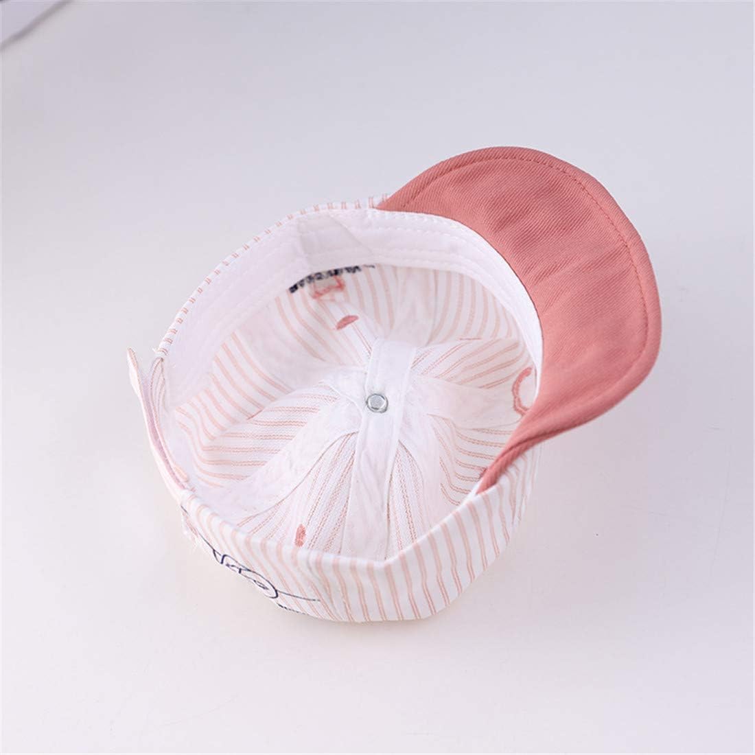 Babe Sunhat - Baseball Striped Baseball Cap 3M-12M