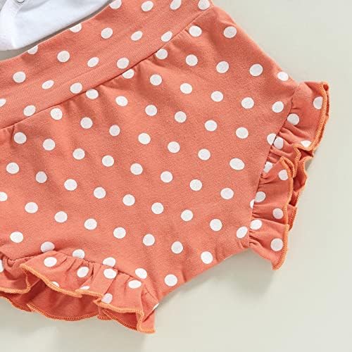 Rainbow Romper for Baby Girls Soft Cotton Romper Adorable Newborn