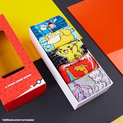 Pokmon Boys Calf Socks - Super Soft Cushy for Kids