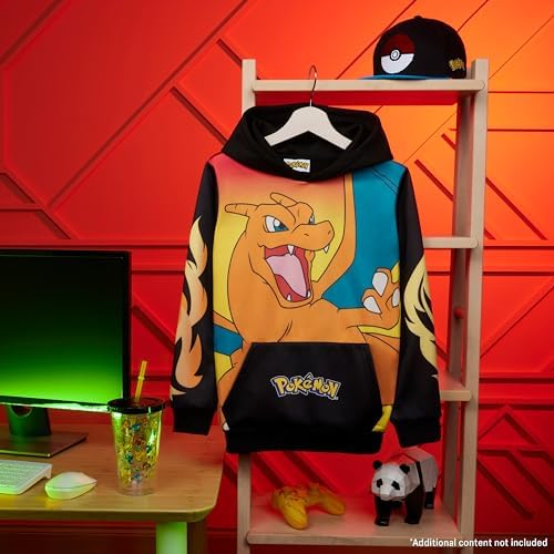 Pokemon Kids Warm Pikachu hoodie for Boys Teens