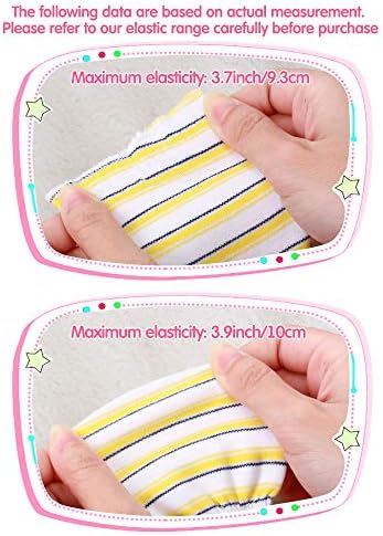 Geyoga 24-Piece Newborn Baby Mittens Girls Boys