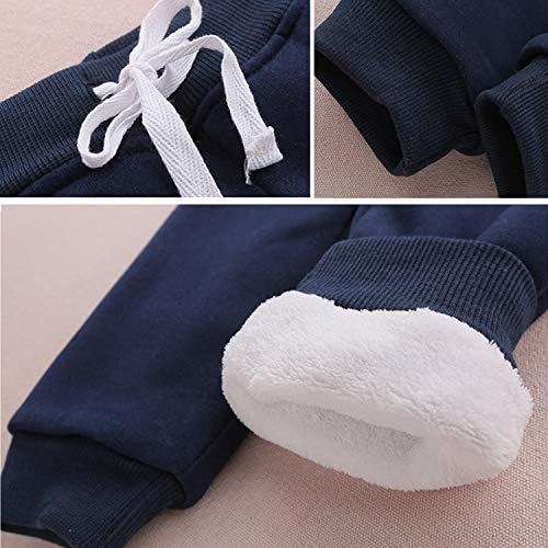 Evelin LEE Kids Boys Girls Winter Warm Pajama Pants