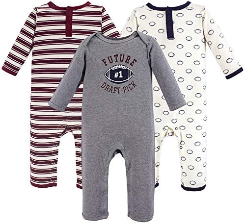 Hudson Baby - Baby Girls Cotton Coveralls