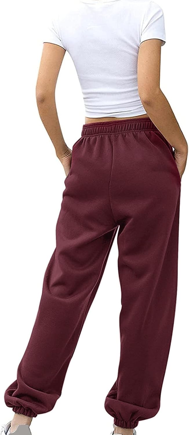 Womens High Compression fleece-lined expedition sweatpants