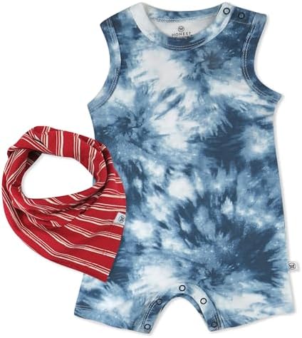 HonestBaby Multipack Romper 100 Organic Cotton GOTS Certified Unisex