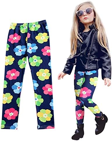 ToddlBy - Wide-Leg Floral Print Fall Spring Loose Pants for KidsBS