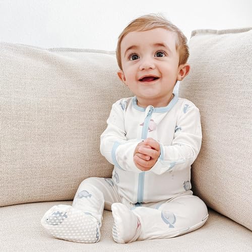 Bamboo Little Soft Footie Pajamas for Babies