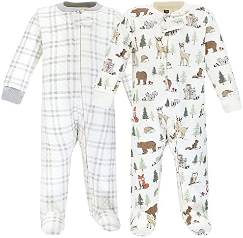 Hudson Baby Kids Quilted Blanket Sleepers for Girls
