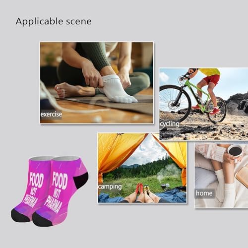 Mens Lightweight Kawaii Ankle Socks