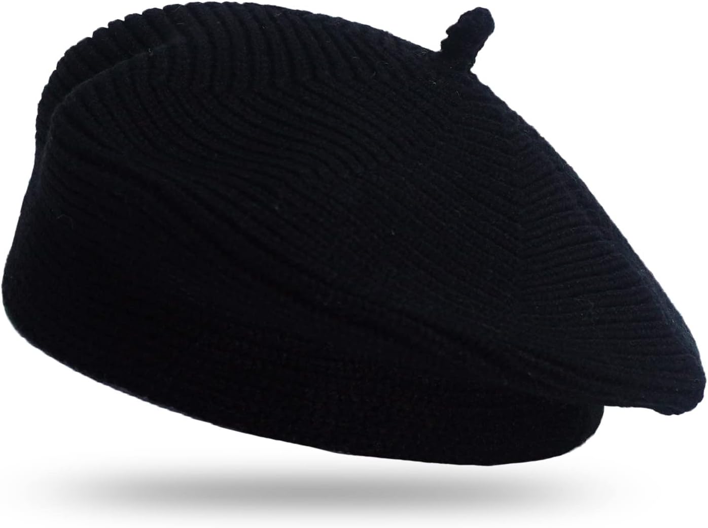 Little Girls Beret Hat Knit for Kids Fashion Beanie