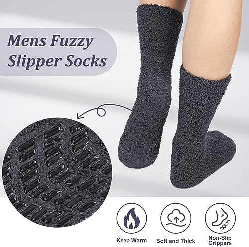 Mens Fuzzy Socks for Winter Cozy Comfort