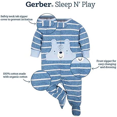 Gerber Baby Girls Sleep N Play 2-Pack