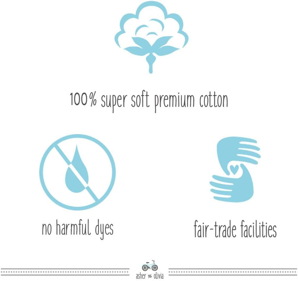 Spkins Kids Pajamas for Baby - Side Snap Soft Cotton Machine Washable