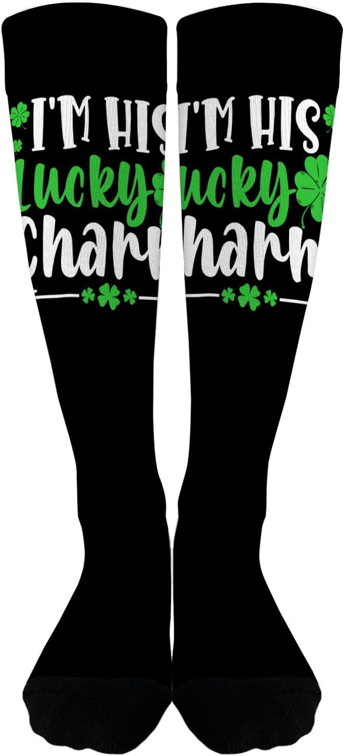 St Patricks Day Couple Socks for Him Hers