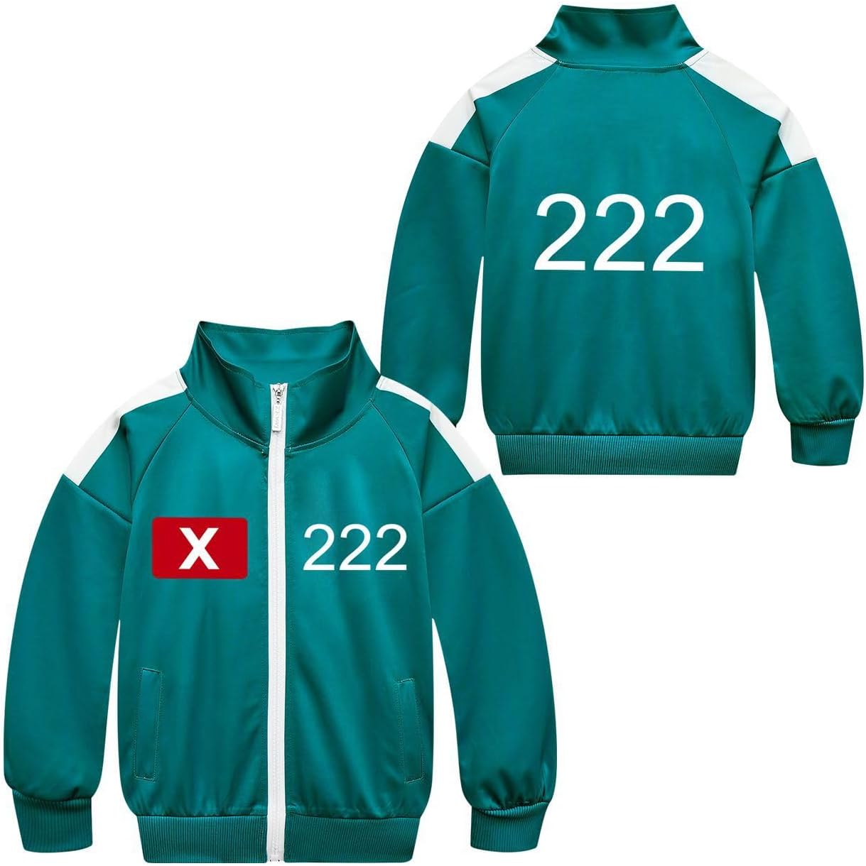 Perfect for Kids Green Tracksuit with K-Drama Player Number