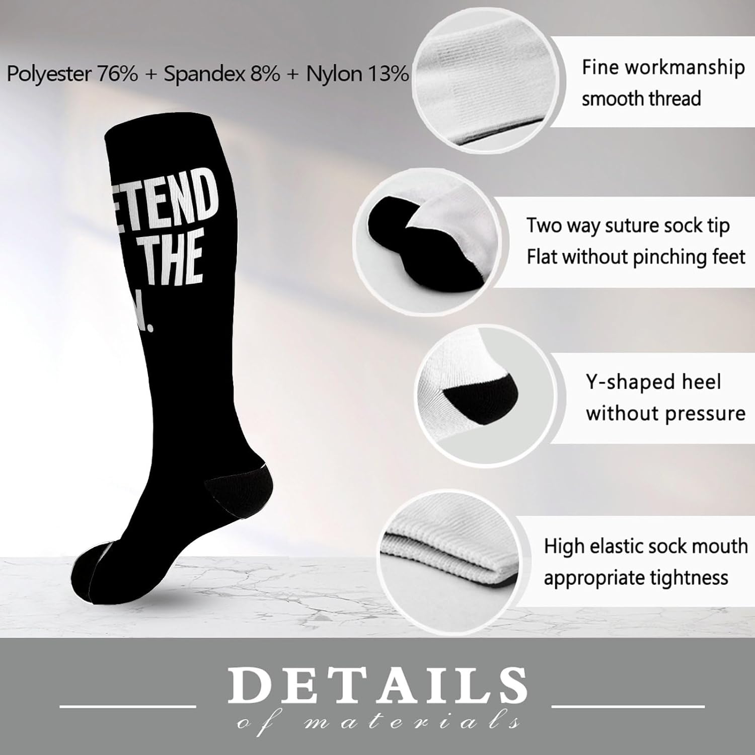 Funny Halloween Socks Pretend to Be the Sun