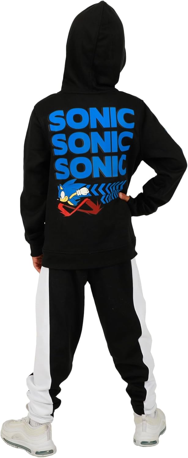 Youth Boys Sonic 3-Piece Set hinting at a logo or character