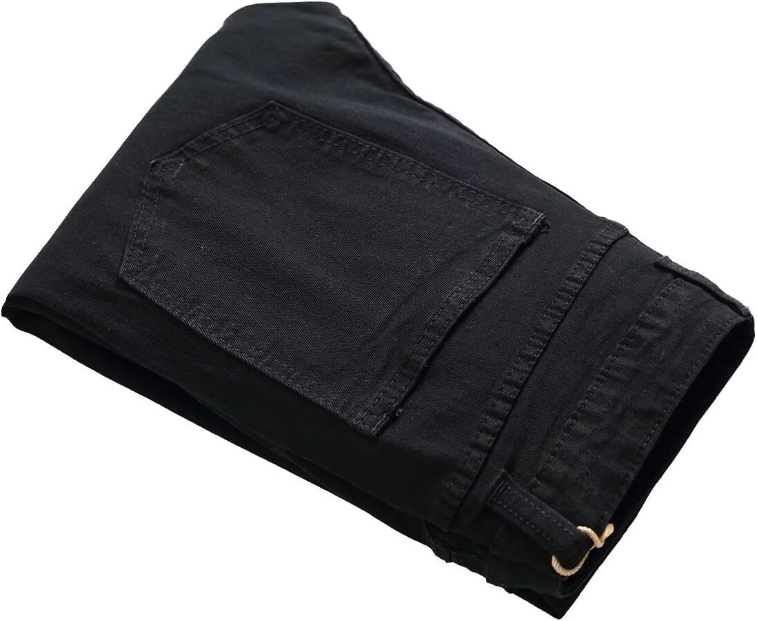 Mens Slim Ripped Skinny Jeans Distressed Design